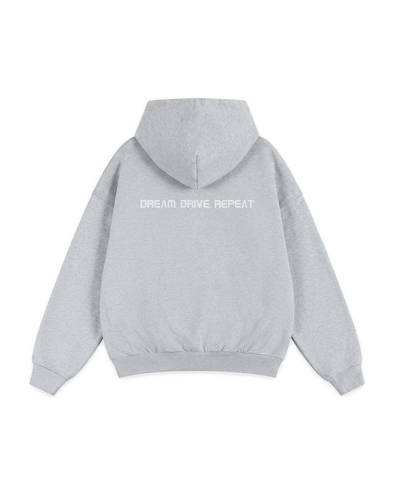 Cold Start Heavyweight Hoodie, close-up