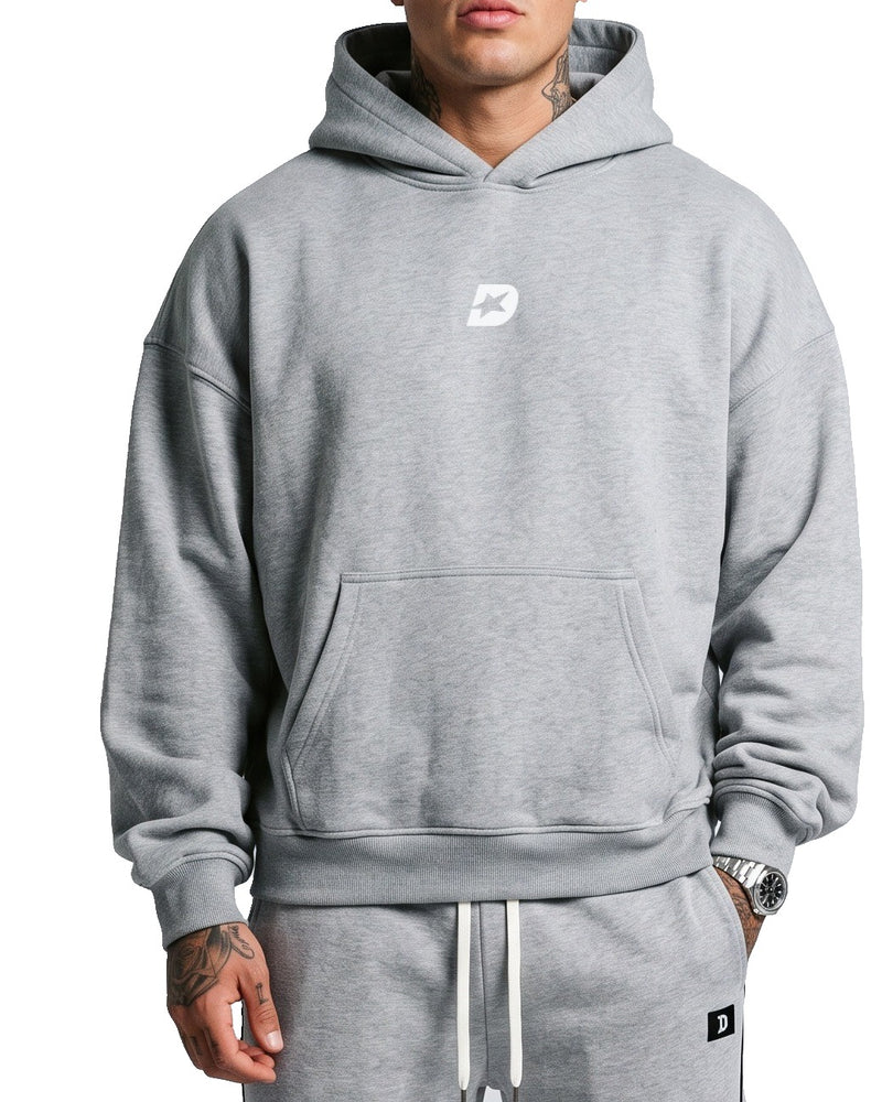 Cold Start Heavyweight Hoodie, worn