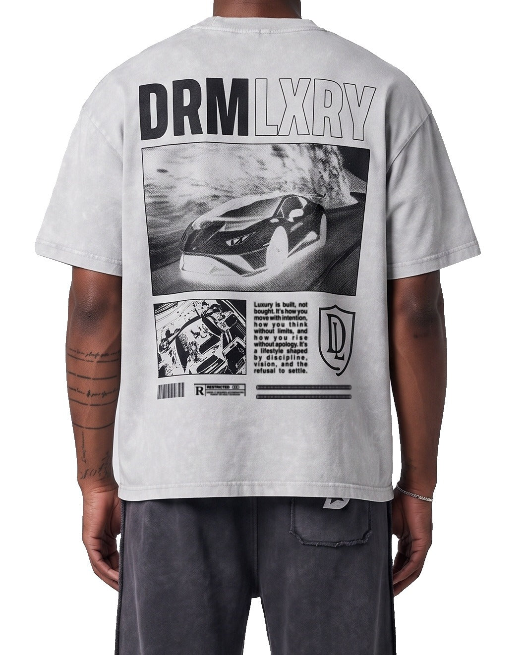 Classic Tee, worn, back