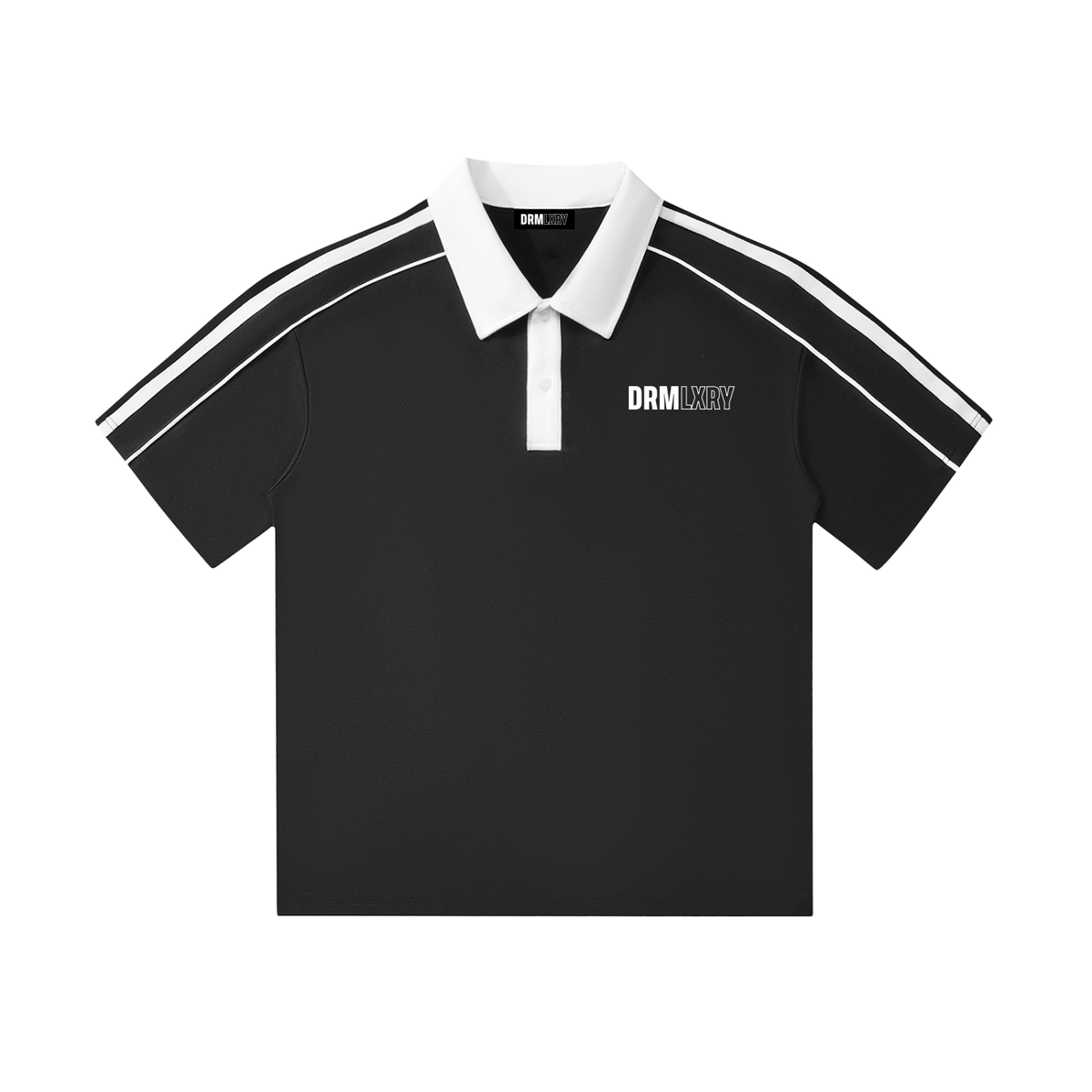DRMLXRY Paddock Polo, product mockup
