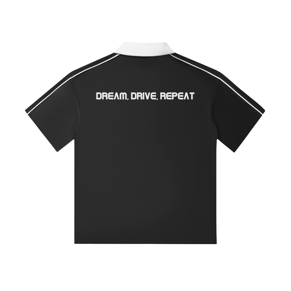 DRMLXRY Paddock Polo, product mockup