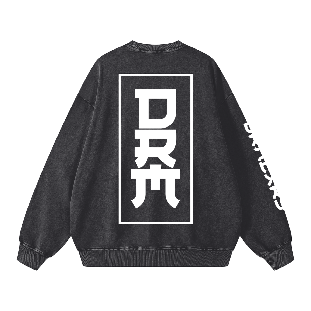 DRMLXRY Monogram Crew, product mockup