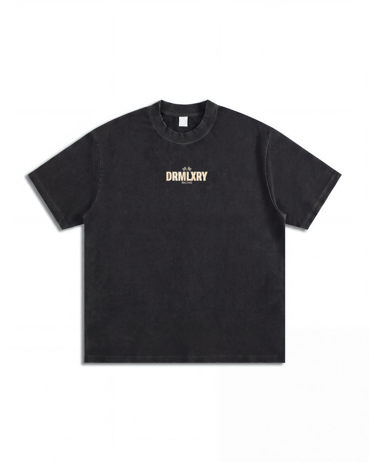 Full Service Heavyweight Tee in Black, front