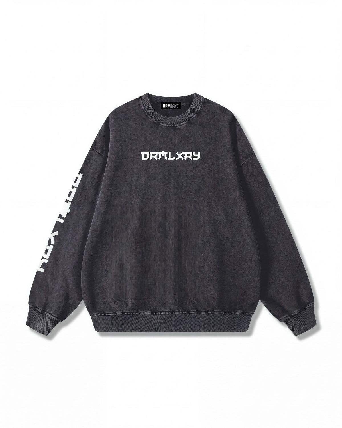 DRMLXRY Monogram Crew, front