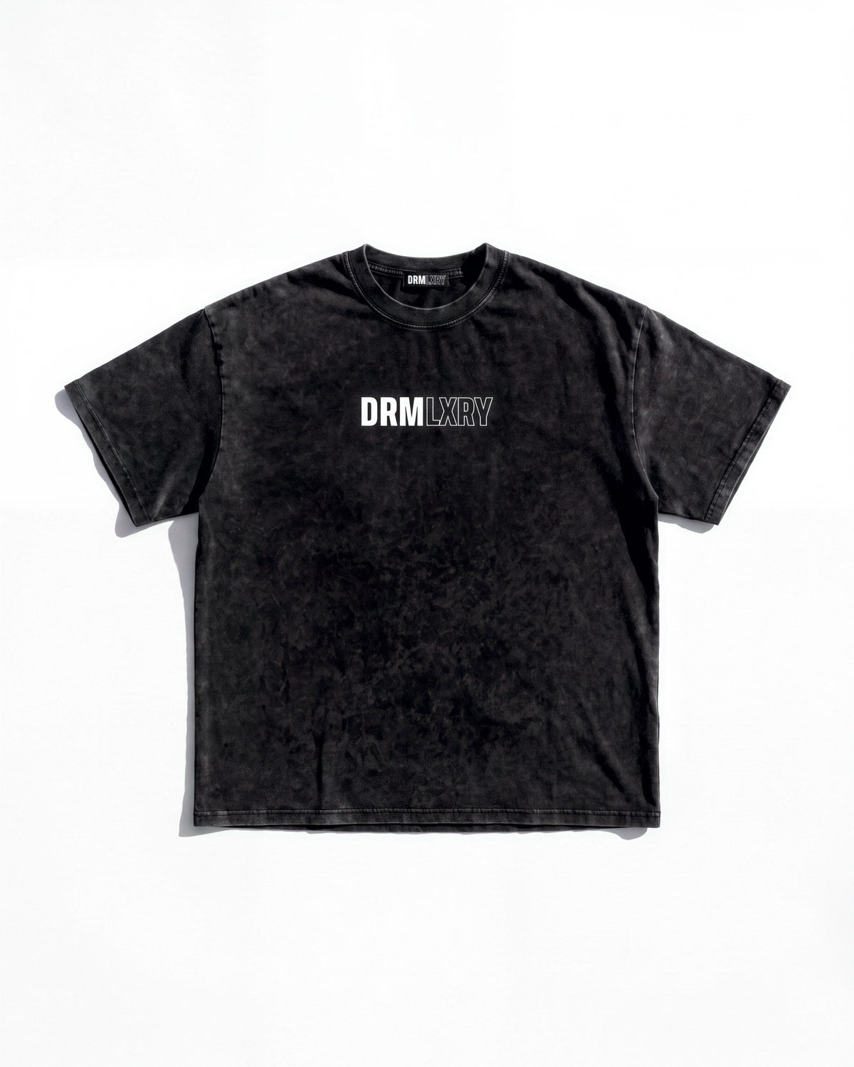 Spec Sheet Tee in Black, front