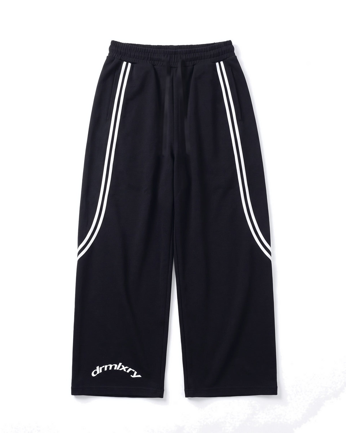 Racing Line Sweatpants in Black, back