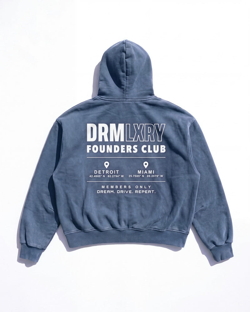 Founders Club Hoodie, close-up