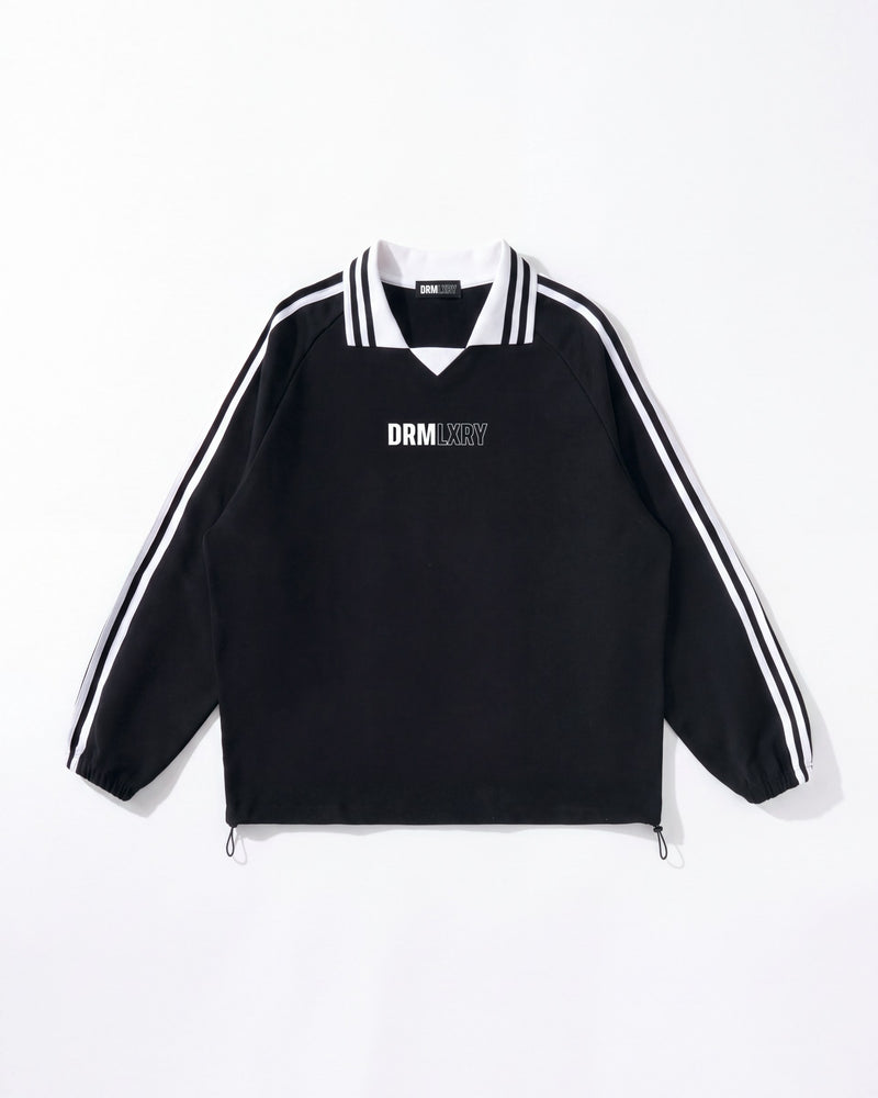 Track Collar Sweatshirt