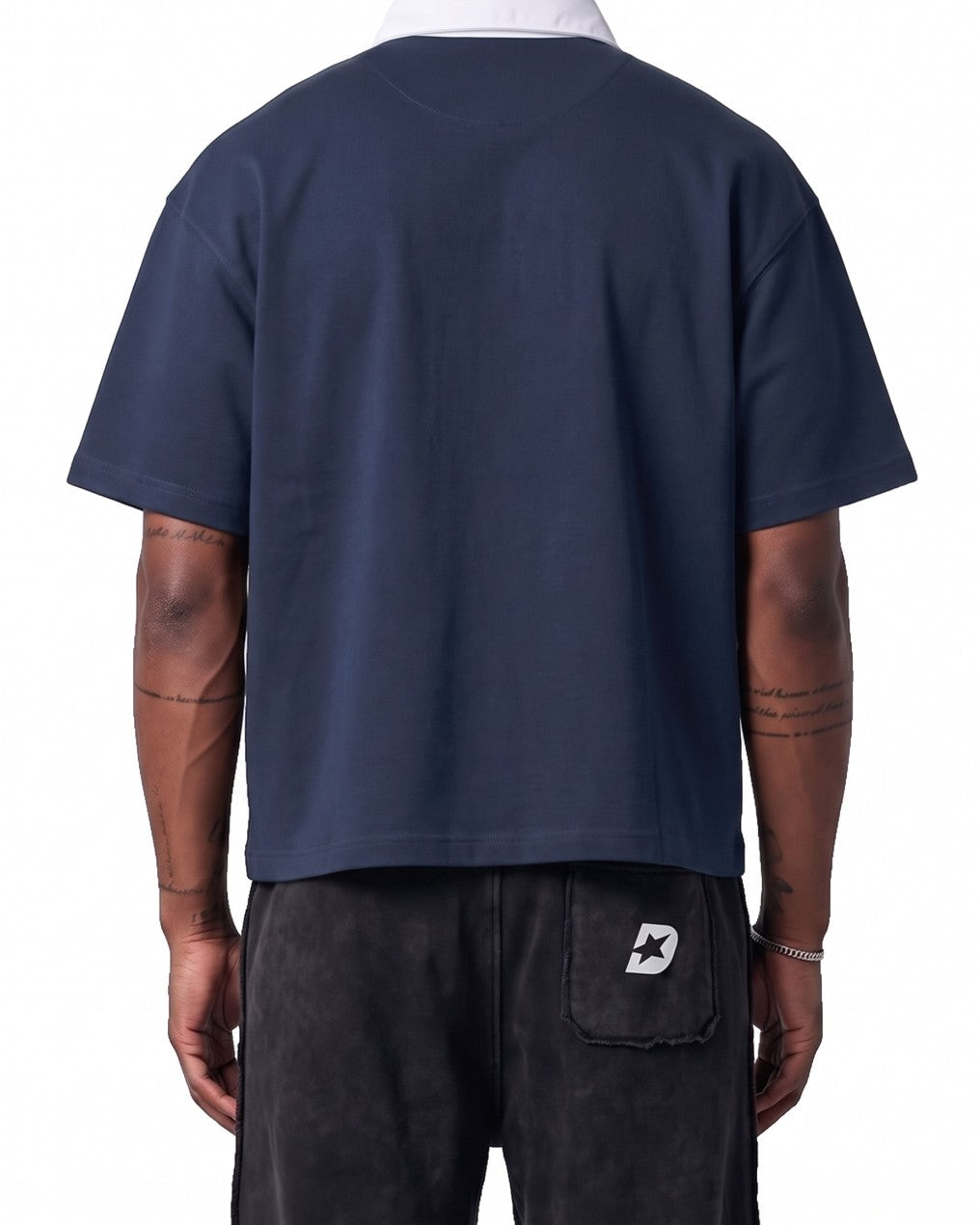 Club Polo, worn, back